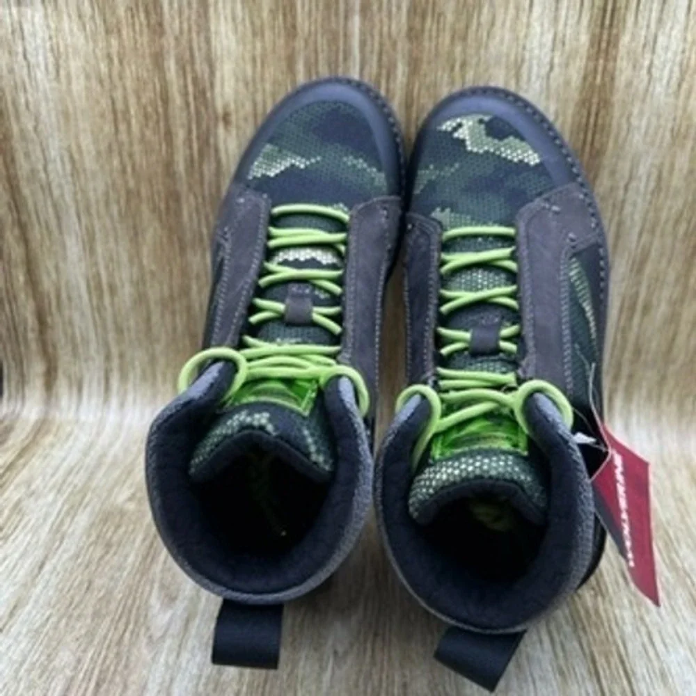 Wolverine Halo Forge Men's Size‎ 7 M Waterproof Camo Work Boots Green Black NEW